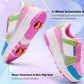 Roller Skate Shoes for Kids Girls Boys Detachable Wheeled Fashion Sneakers