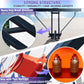 54.5" Wall Mounted Basketball Hoop Adjustable Height Basketball Goal Indoor Outdoor Use Easy Assemble Perfect for Garage Fitness Center Barn School Gym Camp Driveway and More