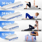 Yes4All Medium Firm Half Foam Rollers for Post-Workout Relaxation, 12/18/24/36 inch PE Foam Roll for Back Massage & Yoga Exercise