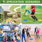 Spot Markers 9 Inch Non Slip Rubber Floor Markers Flat Field Cones Poly Dots for Soccer Basketball Sports Speed Agility Training and Drills