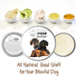 The Blissful Dog Daschund Nose Butter for Dry, Cracked Skin, Lick-Safe Dog Nose Balm with Moisturizing Shea Butter, Almond, Olive, and Essential Oils, Pet Supplies, Uncented, 2 oz.