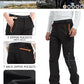 Men's Hiking Snow Ski Pants Softshell Fleece Lined Winter Water Repellent Outdoor Fishing Cargo Pants