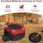 Chicken Brooder Box for Chick Starter Kit, 12.8 * 17.8 inch Large Brooder Heating Plate, Brooding Up to 30 Baby Chicks, Chicks Feeder＆Waterer, Nesting Pad, Perch, All-in-1 Chicken Brooder Set