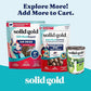 Solid Gold Calming Chews for Dogs - Dog Calming Chews w/Melatonin for Separation, Stress & Hyperactivity Relief - Supports Relaxation for Travel, Fireworks & Storms - All Ages & Sizes - Bacon 120ct