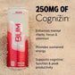 BUM Sugar-Free Energy Drink, Dr BUM - Lightly Carbonated & No Artificial Colors, Natural Caffeine & Citicoline for Energy & Focus, Brain Boost & Workout Sports Beverage - 12 oz, 12-Pack