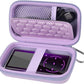 MP3 & MP4 Player Case for SOULCKER/G.G.Martinsen/Grtdhx/iPod Nano/Sandisk Music Player/Sony NW-A45 and Other Music Players with Bluetooth. Fit for Earbuds, USB Cable, Memory Card - Purple