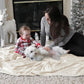 Bedsure Fleece Blanket California King - Lightweight Plush Fuzzy Cozy Soft Blankets for Bed, Cream, 102x96 inches