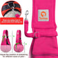 TOMKAS Dog Sling Carrier for Small Dogs Puppy Carrier for Small Dogs (Rose red, Adjustable Strap for 3-10 lbs & Zipper Pocket)