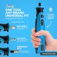 Diamondg Cordless Dog Nail Grinder with Quiet Sound & LED Tip for Large & Small Dogs, 4hrs. Runtime, 2 Bits Included, Blue