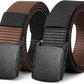 JASGOOD Nylon Canvas Breathable Military Tactical Men Waist Belt With Plastic Buckle