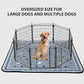 Gardner Pet Washable Dog Pee Pads, 72'' x 72'' Non Slip Dog Mats with Great Urine Absorption, Reusable Puppy Pee Pads for Potty Training , 1 Pack