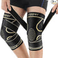 Copper Knee Braces with Strap for Knee Pain Women and Men(2 Pack), Knee Compression Sleeve for Arthritis, ACL, Meniscus Tear, Joint Pain Relief, Knee Support for Working, Running, Weightlifting(S)