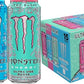 Monster Energy Ultra Variety Pack, Blue Hawaiian, Ultra Vice Guava, Ultra Fantasy Ruby Red, Sugar Free Energy Drink, 16 Ounce (Pack of 15)