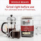 San Francisco Bay Coffee - Medium-Dark Roast Whole Bean Coffee - Fog Chaser (2 lb bag)