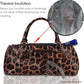 Wine Clutch Bag (Thermal Insulated) Trendy Women's Carry Tote | Holds Red & White 750mL Bottles | Trendy Fashion | Incl. Portable Waiter-Style Corkscrew