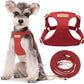 Puppytie No Pull Small Dog Harness with Multifunction Dog Leash,Lightweight Soft Adjustable No Choke Escape Proof Pet Harness Vest Pet Harness Vest,red Hawthorn,S