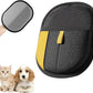 Pet Hair Removal Gloves Brush, Reusable Cat Dog Electrostatic Hair Remover Grooming Glove Tool (1 Pack Black)