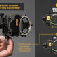 Trophy Ridge React H5 Bow Sight - 5 Pin Sight, Tool Less Windage and Elevation Adustability, 2nd Axis Leveling, Adjustable Click Light