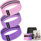 TheFitLife Resistance Exercise Bands for Women - Fabric Workout Bands for Booty, Hip, Glute, Leg, Thigh, Squat, Butt Lift Excersize and Fitness Loop Bands for Home Gym