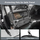 Large Pet Carrier with Wheels, Foldable Rolling Dog Carrier with Wheels and Big Pocket, Cat Rolling Bag 21"x13"x13" for 2 Cats &Dogs, for Travel, Outdoor, Vet Visits, Camping, Indoor. Gray