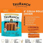 Collagen Rolls - 6" Collagen Rolls for Dogs - Long Lasting Healthy Joint Support - Rawhide Alternative - Skin & Coat Health - Made with Real Chicken, Value Pack, 15 Bags, 60 Count