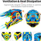 VCOROS H637 Adult Motocross Helmets ATV Dirtbike BMX MX Offroad Adventure UTV Helmets DOT Approved