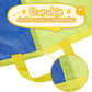 Sonyabecca Parachute 8 Feet 10 Feet 12 Feet for Kids with 9 Handles 12 Handles Play Parachute for 8 12 Kids Tent Cooperative Games Birthday Gift