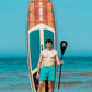 11' Inflatable Stand Up Paddle Board – Extra Wide SUP for Adults & Kids of All Skill Levels, Stable Paddleboard with Pump, Fins, Backpack, Accessories & Waterproof Phone Pouch