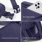 ODODOS Unisex Mini Belt Bag with Adjustable Strap Small Fanny Pack for Workout Running Traveling Hiking, Purple Reign