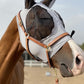 Horse Fly Mask Super Comfort Horse Fly Mask Elasticity Fly Mask with Ears We Only Make Products That Horses Like… (Gray, M)