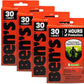 Ben's Tick & Insect Repellent Wipes - 30% DEET for Mosquitoes, Ticks & More - Up to 7 Hours of Protection - Alcohol- & Fragrance-Free - 12 Wipes (4 Pack)