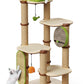 PETLIBRO Infinity Cat Tree Tower for Indoor Cats, Modular Design with Cat Bed, Toy, Felt Pads, Sisal Scratching Posts, 2-Second Setup, Sturdy Multi-Level Activity Center Cat Condo for Any Room