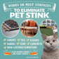 Angry Orange Pet Odor Eliminator Concentrate for Cat Urine and Smells - Fresh Scent - 8 oz (Makes 128 oz of Cleaner)