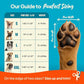 Anti-Slip Paw Grips – Non-Slip Dog Paw Traction Pads for Senior & Injured Dogs, Prevents Slipping on Hardwood & Tile Floors, Strong Adhesive, 24 Pcs (Sizes S-XXL)