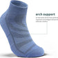 Lapulas 6 Pack Men's Ankle Socks with Cushion, Cotton Quarter Socks for Sport Training Running