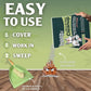 Sprinkle & Sweep Pet Accident Cleanup for all Hard Surface - Non Toxic Quick Pet Mess Cleaner & Odor Remover for Urine, Poop, Vomit, Diarrhea & Potty Training (1Bag + Sweepr Kit + 1 Spray)