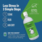 Dog & Cat Urine Stain and Odor Eliminator for Carpet, Upholstery, Hard Floors - 2-Pack 32 oz., Grapefruit & Thyme Scent, Enzyme Bio-Active Formula with Squeeze and Spray Top