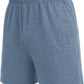 Deyeek Unisex Tear Away Shorts Snap On Athletic Cotton Shorts Post Knee Surgery Recovery Hip Replacement Pants with Pockets