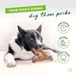 Benebone Wishbone Durable Dog Chew Toy for Aggressive Chewers, Made in USA, Large, Real Bacon Flavor
