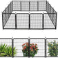 Garden Fence 36 Inch 14 Panels Without Gate, Inside and Outside, Total 31 Ft(l) Garden Fence for Yard and Dog, Black Dog Pen, Heavy Duty Pet Puppy Exercise Pen for Rv Camping