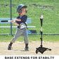 Baseball Tee for Kids,Youth Stand Set,Teeball Set,Youth Baseball,Softball Batting Tee Set,Easy Adjustable Height