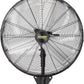 ROVSUN 20" Wall Mounted Fan, High Velocity Industrial Wall Fan, Max 4710 CFM and Wide Angle Oscillating, Commercial Ventilation Use, Suit for Garage, Shop, Greenhouse, Gym
