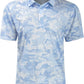 TAPULCO Mens Quick Dry Polo Shirts Camouflage Pattern Performance Athletic Lightweight Breathable Casual Golf Tshirts