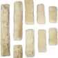 ECP Equine Comfort Products Merino Sheepskin Halter Fleece Set for Horses, 100% Natural Wool, Chafe Protection, Breathable Relief & Cushioned Comfort, Machine Washable, 9-Piece Set, Cream