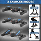 leikefitness Height Adjustable Standing Calf Raise Machine for Calf Stretching, Squat, Foot Stretch, Anti-Slip Slant Board