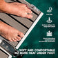 FOCEAN Boat Flooring EVA Foam Boat Decking Faux Teak Marine Flooring Boat Mat Boat Carpet Sheet for Motorboat RV Yacht Kayak Surfboard, 94.5"x 47.2"/35.4"/23.6"/15.7"