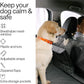 Truck Dog Seat Cover for Back Seat – Hard Bottom Hammock Holds 400lbs – Waterproof Pet Seat Protector for Large Dogs – Back Seat Extender Platform with Storage – Dog Car Seat Cover for Trucks SUV