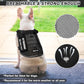 WINSEE Service Dog in Training Mesh Harness with 10 Pet Patches, Soft Air Mesh Breathable Tactical Dog Molle Vest, Reflective Military Pet Vest for Walking Hiking for Small Dogs