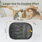 Pet Hair Remover Glove for Furniture, Reusable Dog and Cat Fur Removal Tool for Couch, 5-Finger Black, Lint Clean Glove for Carpet, Bedding, Clothes, Curtain, Pet Bed, Car Seats