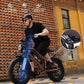 Qlife Electric Bike for Adults-1500W Peak Motor 20" Fat Tires 28MPH(Unlock to 35MPH) EBike Moped, 624-1248Wh Removable Battery Bicycle, with Dual Suspension & Brakes Motorcycle, 7-Speed,Spark